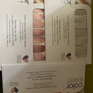 Color street nails new 3 packages